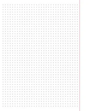 Grid paper. Dotted grid on white background. Abstract dotted transparent Illustrazione stock