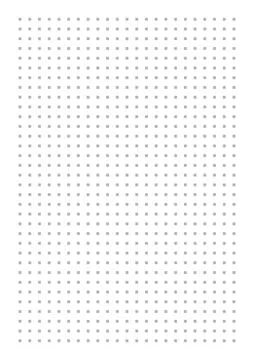 Grid paper. Dotted grid on white background. Abstract dotted transparent Stock Illustration