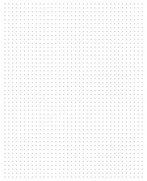 Grid paper. Dotted grid on white background. Abstract dotted transparent Stock Illustration