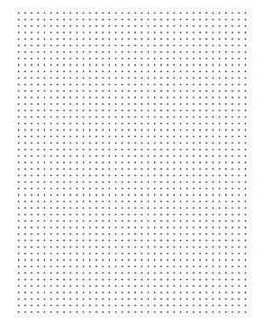 Grid paper. Dotted grid on white background. Abstract dotted transparent Stock Illustration