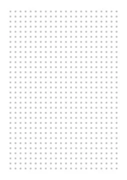 Grid paper. Dotted grid on white background. Abstract dotted transparent Stock Illustration