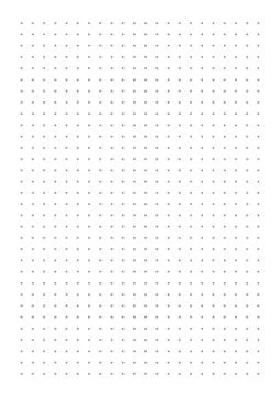 Grid paper. Dotted grid on white background. Abstract dotted transparent Stock Illustration