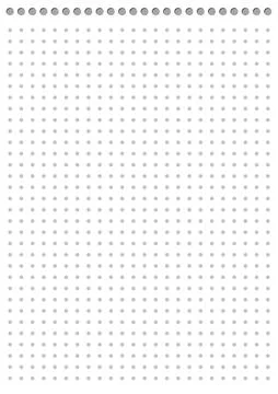 Grid paper. Dotted grid on white background. Abstract dotted transparent Stock Illustration
