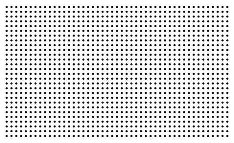 Grid paper. Dotted grid on white background. Abstract dotted transparent Illustrazione stock