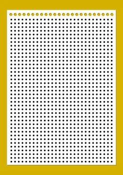 Grid paper. Dotted grid on white background. Abstract dotted transparent Stock Illustration