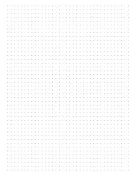 Grid paper. Dotted grid on white background. Stock Illustration