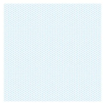 Grid paper. Isometric black grid on white background. Abstract lined transparent Illustrazione stock