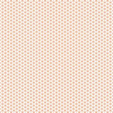 Grid paper. Isometric color grid on white background. Abstract lined transparent Illustrazione stock