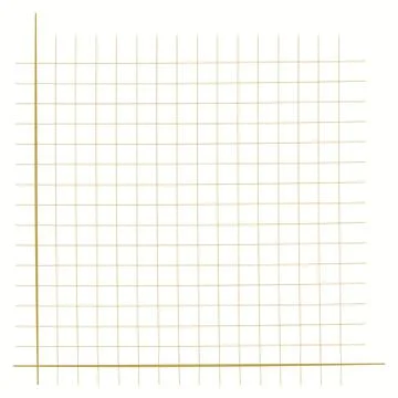 Grid paper. Mathematical graph. Cartesian coordinate system with x-axis, y-axis Stock Illustration