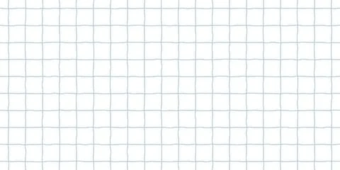Grid paper pattern with wave crossed lines in squares. Wireframe textured b.. Stock Illustration