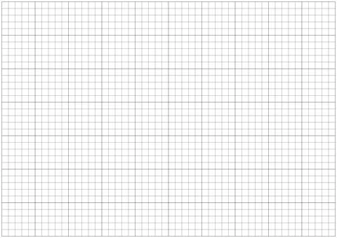 Grid paper sheet. Notebook squared wide blank template. Black mesh graph Stock Illustration