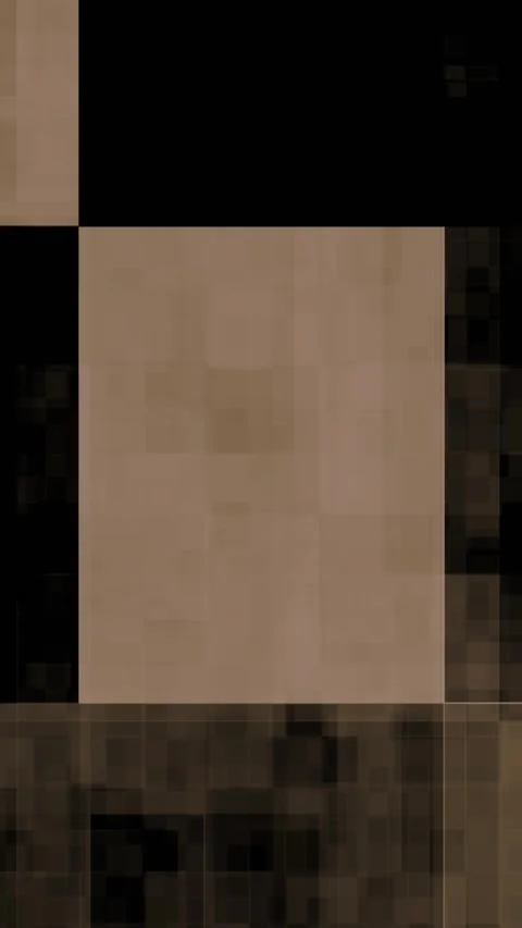 Grid pattern animation with brown and black. Grid pattern abstract digital .. Stock Footage 346052109