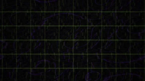 Grid pattern on black background. Stock Footage 334886939