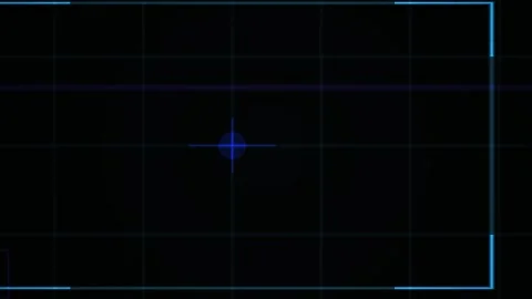 Grid pattern with blue lines technology. Stock Footage 340034955