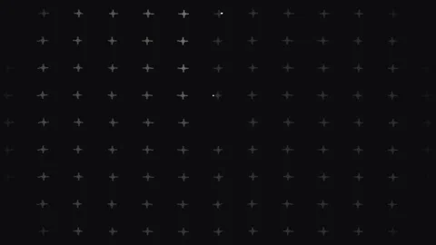 Grid pattern with crosses on a dark background Stock Footage 339355496