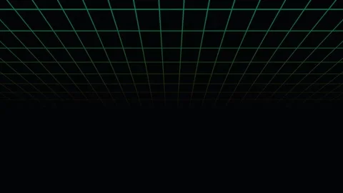 Grid pattern on dark background gives a sense of digital Stock Footage 338317349