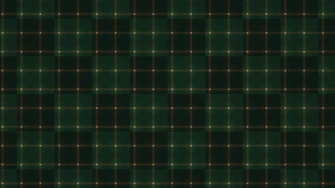 Grid pattern with dark colors and small light accents Stock Footage 338286368