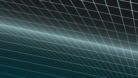 Grid Pattern Environment Moving Light Shifting Across Modern Digital Floor Stock Footage 327946094