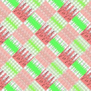 Grid pattern, fabric pattern, square 20251028111910 Stock Illustration