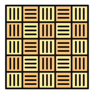 Grid pattern forming an interlocking geometric background 스톡 일러스트