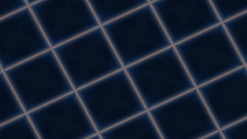 Grid pattern with intersecting lines on dark background Stock Footage 340353186