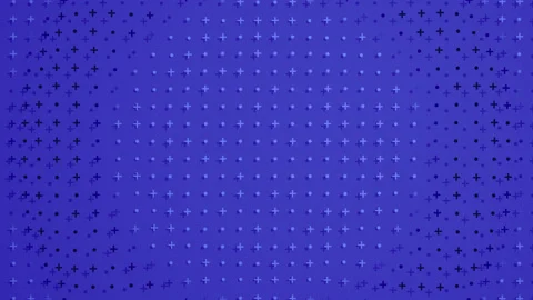 Grid pattern looped animated blue background with wavy reactions Stock Footage 135515851