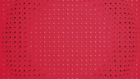 Grid pattern looped animated red background with wavy reactions Видео 135515875