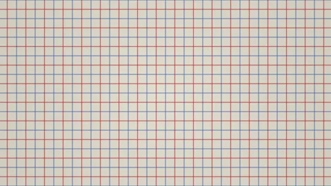 Grid pattern with red and blue lines on a light background Stock Footage 338300587