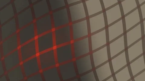 Grid pattern with red highlights on a dark background Stock Footage 339656397