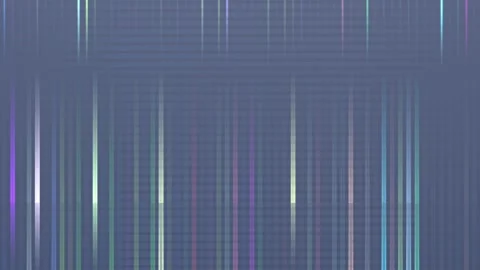 Grid Pattern Vertical Light Streaks Sci-Fi Grid Pulse Animation Stock Footage 303734457
