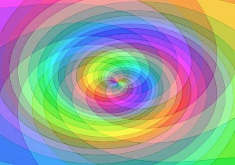 Grid rainbow Stock Illustration