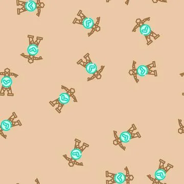 Grid reliability electric vector seamless pattern Stock Illustration