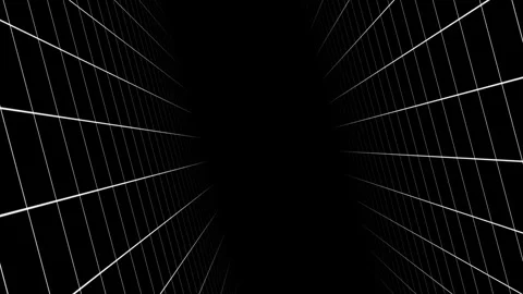 Grid rotation. Seamless Looping Stock-Footage 263368195