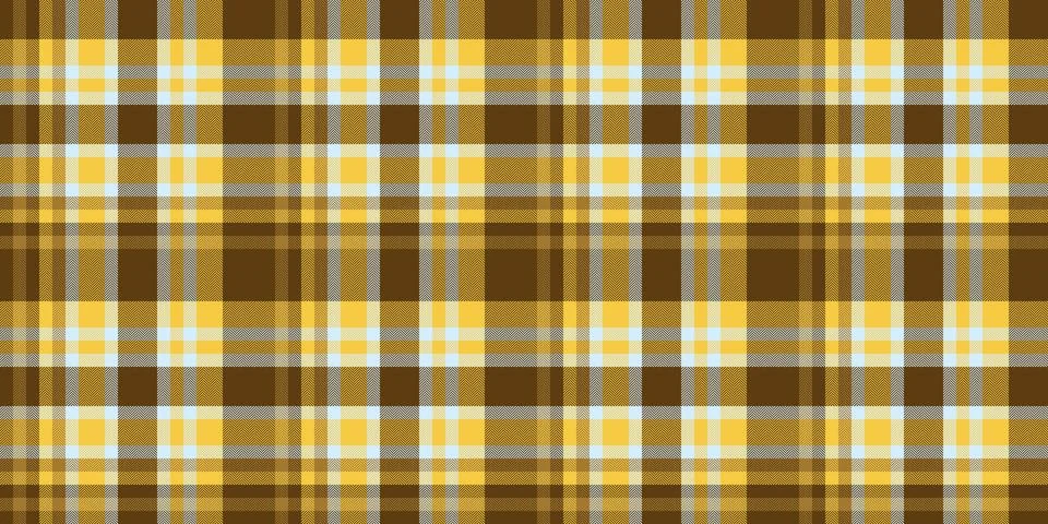 Grid seamless fabric background, deco tartan vector texture. Geometrical ch.. イラスト素材