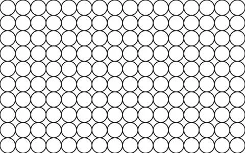 Grid. seamless pattern. vector illustration background. Black circle Stock Illustration
