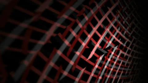Grid shadow space Stock Footage 25240884