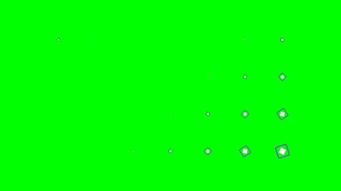 A grid of small squares with blue outlines against a bright green background Stock Footage 340902589
