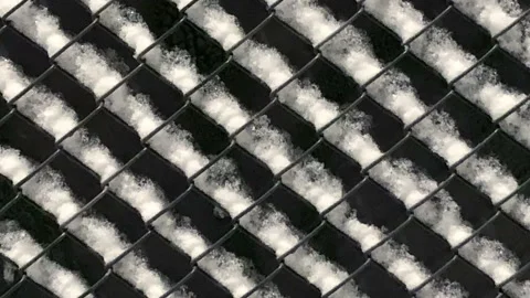 Grid in the snow background Stock Footage 229285949