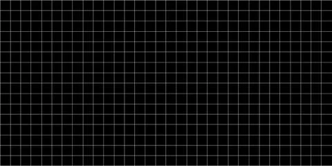 Grid square graph line full page on black paper background, paper grid square 스톡 일러스트