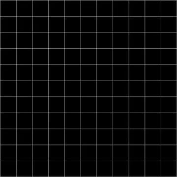 Grid square graph line full page on black paper background, paper grid square Illustrazione stock