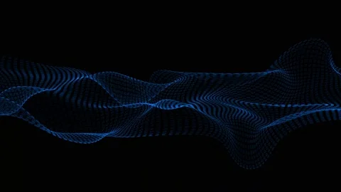 Grid square wave blue color motion anima... | Stock Video | Pond5