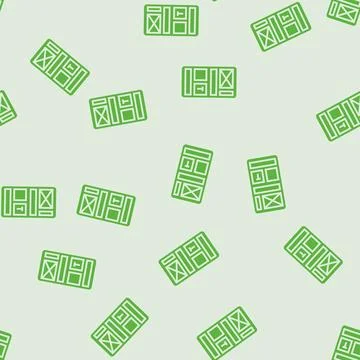 Grid system ux ui design glyph seamless pattern Illustrazione stock