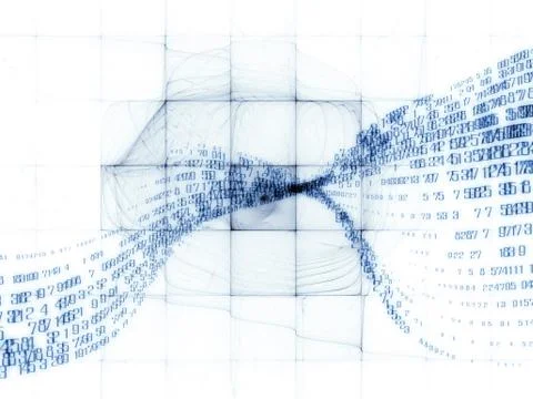 Grid Technologies Stock Illustration