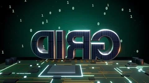 GRID Technology Concept Stock Footage 340073108