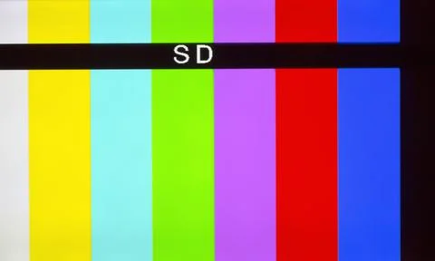 Grid television broadcasting 写真素材