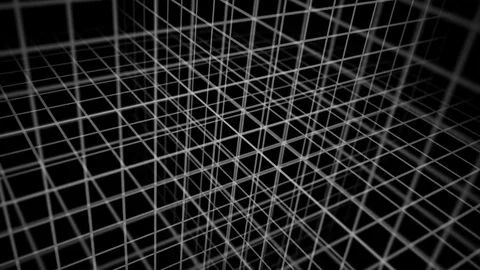 Grid Texture Backdrop Black Stock Footage 85059864