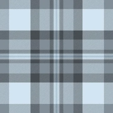 Grid texture textile background, flowing fabric plaid pattern. Retro tartan.. Stock Illustration