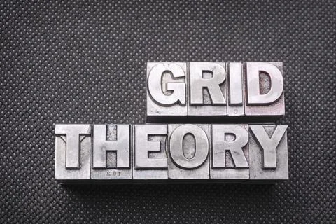 Grid theory bm Stock Photos