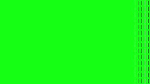 Grid transition animation on a green background Stock Footage 282684769