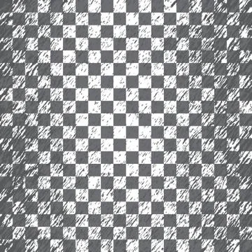 Grid transparency effect.Vector Transparent background with grunge .Square tile Stock Illustration